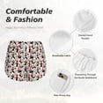 thumbnail image 4 of Balery Christmas Cat Pantalones cortos deportivos para mujer con forro y dos bolsillos, elásticos, para entrenamiento, gimnasio, yoga-XX-Large, 4 of 7