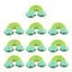 thumbnail image 2 of Ornamento en miniatura de la casa de muñecas 10 piezas miniatura arco iris muñeca bonsai hada paisaje diy decoración verde Magideal Ornamento en miniatura de la casa de muñecas, 2 of 7