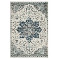 thumbnail image 2 of Safavieh Madison Louise Floral Area Rug, Ivory/Navy, 5'3" x 7'6", 2 of 12