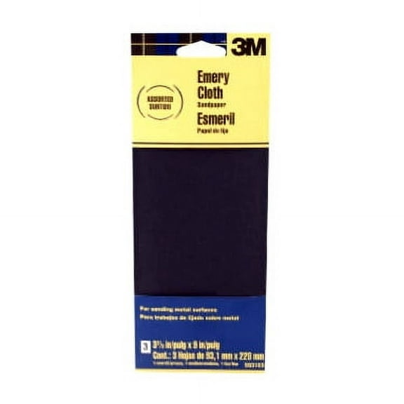 3M COMPANY 5931ES 3PK Emery Sandpaper