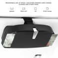 thumbnail image 3 of Soporte para Gafas de Sol para Parasol de Coche Soporte Universal para Gafas de ABS Automotriz Caja Protectora Organizador de Almacenamiento de Gafas con Clip ANGGREK  Otros, 3 of 8