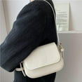 thumbnail image 3 of Bolso de Hombro Cruzado para Mujer Salvador Pequeño de Piel Sintética Blanco, 3 of 10