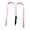 Pink, variant on Moocorvic Light Up Men's Women's LED Suspenders/Bowtie Perfect For Music Festival Costume Sale
