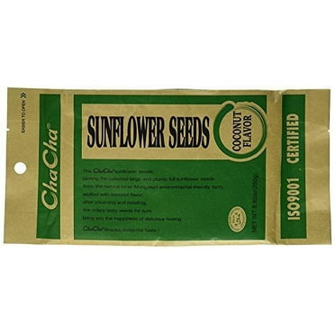 NineChef Bundle - Chacha Sunflower Roasted and Salted Seeds 250g (Coconut Flavor(??) 1 Bag)   1 NineChef ChopStick