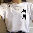 thumbnail image 3 of Camiseta con estampado sencillo y bonito para niños, niñas y adolescentes, ropa de verano para niños, camiseta con estampado divertido de dibujos animados, camiseta de algodón a la moda para niños y e, 3 of 5