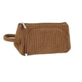 thumbnail image 1 of Minnieouse Neceser de maquillaje para mujer, pintalabios, delineador de ojos, organizador de brochas, contenedor de almacenamiento, neceser de viaje de Bolsas de mensajero y de hombro Marrón Minnieouse AP016690-05B, 1 of 6