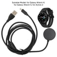 thumbnail image 3 of Cargador De Reloj USB C, Cargador De Reloj De Protección Contra Sobrecalentamiento ABS Inflexible Inalámbrico Para Viajes, 3 of 7