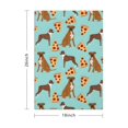 thumbnail image 3 of 4 Pcs Funny Kitchen Towels,Boxer Dog Pitbull Terriers Dog and Pizza Microfiber Dish Towels,Kitchen Tea Towels,Kitchen Towel Set (18" X 26"), 3 of 3