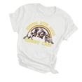 thumbnail image 2 of Gaecuw Tshirts Shirts for Women Tops Blouses Short Sleeve T Shirts Regular Fit Pullover Tees T-Shirts Graphic Print Tops Crew Neck Blouses Vintage T Shirts Pullover Tops Summer Tees Tops, 2 of 6