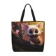 thumbnail image 1 of Fotbe Adorable Fluffy Bat Bolsa Tote con Estampado para Mujer, Bolsos con Cremallera, Bolsa de Hombro Casual de Gran Capacidad con Bolsillos Internos, 1 of 7
