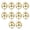 D, variant on dianhelloya 10Pcs Nail Art Rhinestone Shining Manicure Decoration DIY Diverse Styles 3D Crown Heart Nail Charm B