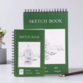 thumbnail image 4 of Homerr Acid-free Paper Sketchbook Spiral Bound Sketchbook A4 Hardcover Sketch Book - Spiral Bound, 100 Sheets, Acid-Free for Art Students, 4 of 11