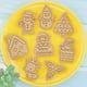thumbnail image 4 of Cortador, 8 piezas/juego de moldes para hornear de plástico navideño DIY, molde para galletas navideñas, artesanía excepcional, 4 of 7