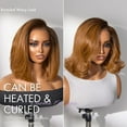 thumbnail image 5 of LUVME 10" All-Day Comfort Wig Ombre Ginger Blunt Cut Bob Glueless Minimalist HD Lace Wig Pre-Cut Lace for Women, 5 of 9