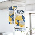 thumbnail image 3 of Chinoiserie Lemon Kitchen Dish Towels Set of 2, Squeeze The Day Lemonade Drying Hand Towel Baking Cooking Cloth, Summer Blue and White Porcelain Farmhouse Home Decoration 18 x 26 Inches, 3 of 6