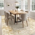 thumbnail image 4 of x Area Rug Living Room Rugs - Washable Neutral Modern Abstract Soft Thin Large Rug Indoor Floor No Slip Rug Carpet for Bedroom Under Dining Table Home Office Decor -, 4 of 9