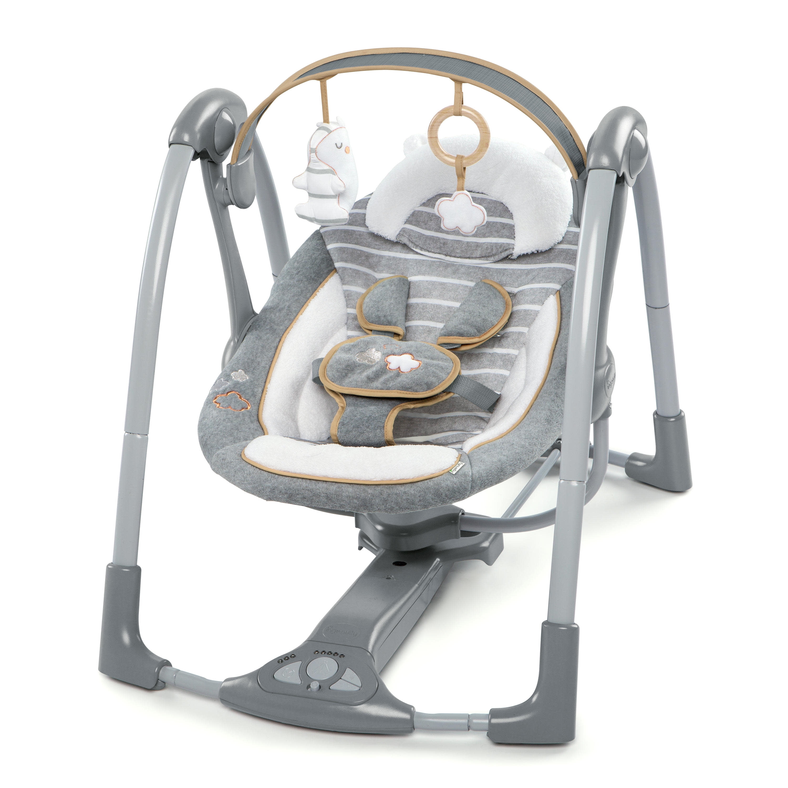 ingenuity power adapt portable swing walmart