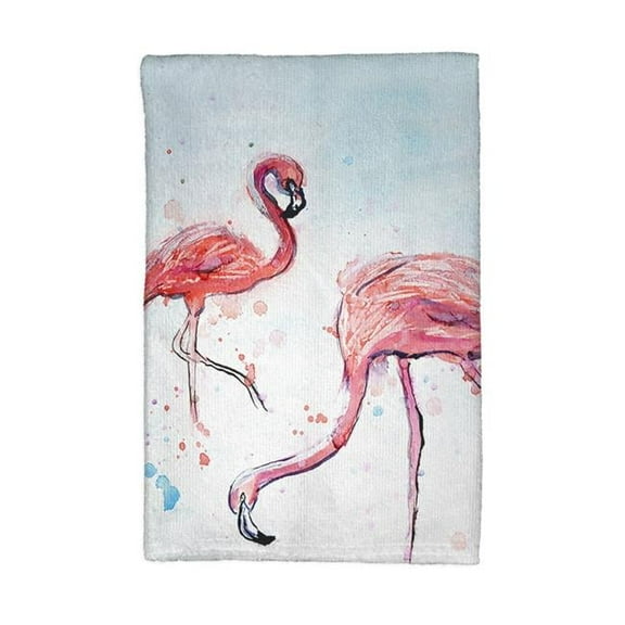 Betsy Drake KT643 Funky Flamingos Kitchen Towel