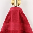 thumbnail image 3 of Superior Eco-Friendly Cotton 12-Piece, Cranberry, Washcloth Set, 3 of 8