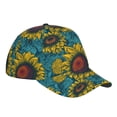 thumbnail image 3 of Balery Baseball Cap Adjustable Size for Running Workouts and Outdoor Activities All Seasons Dad Hat(Sunflowers), 3 of 9
