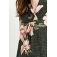 thumbnail image 4 of Floral Print Shawl Collar Maternity Knit Tunic, 4 of 4