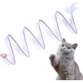 thumbnail image 2 of Yazoeia Cat Toy S-shape Tunnel Tube Spring Toy Spring Indoor Toy Spring CJC912-154744, 2 of 9