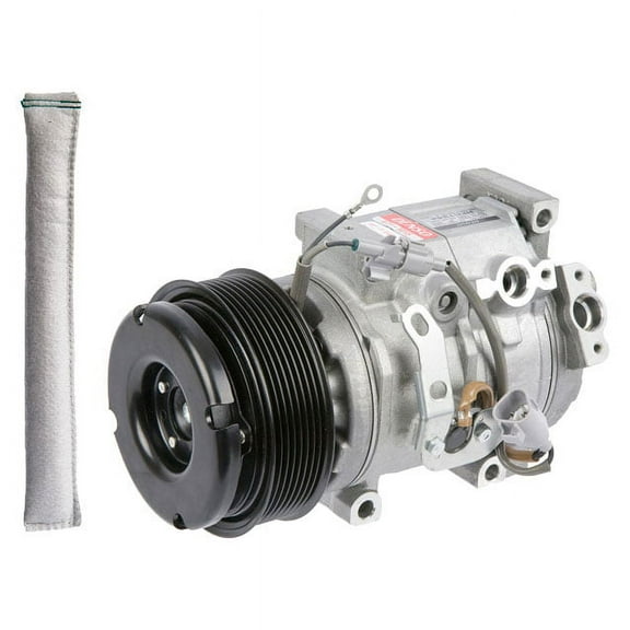 For Toyota Land Cruiser 2013 2014 2015 OEM AC Compressor w/ A/C Drier - BuyAutoParts