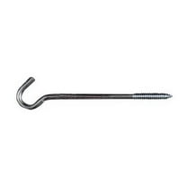 National Hardware 2156BC Series N221-002 Screw Hook 2-1/2 in L Thread Steel Zinc