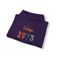 thumbnail image 5 of Vintage 1973 Limited Edition Hoodie Pullover 50 years old 50th Birthday, 5 of 9