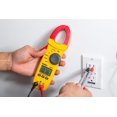 thumbnail image 7 of Gardner Bender Sperry Instruments DSA500A Digital Snap-Around Clamp Meter, 5 Function, 9 Range, 400-600V AC/DC, with Case, Measures Outlet & Panel Voltage, Yellow, 7 of 7