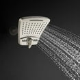 thumbnail image 2 of PULSE ShowerSpas 2056-BN PowerShot Air-Infused Curved 3-Pattern Showerhead, 8", Brushed Nickel Finish, 2 of 6