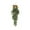 Brown, variant on Elegant Pinecone and Greenery Hanging Decor with Bow Perfect for Holiday and Winter Decorations, 24 Inches