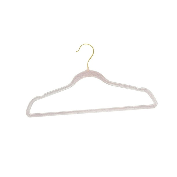 Clear Acrylic Hanger Glitter Coat Hanger Closet Organizer Suit Hanger