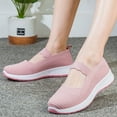thumbnail image 5 of 2025 Womens Clothing Clearance under $5 asdoklhq Womens Casual Shoes,Women's Casual Breathable Wedges Slip On Walking Sneakers Loafers Shoes, 5 of 9