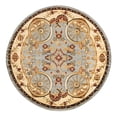 thumbnail image 3 of Unique Loom Pioneer Collection Area Rug - Missoula (7' 10" Round Blue/Beige), 3 of 7