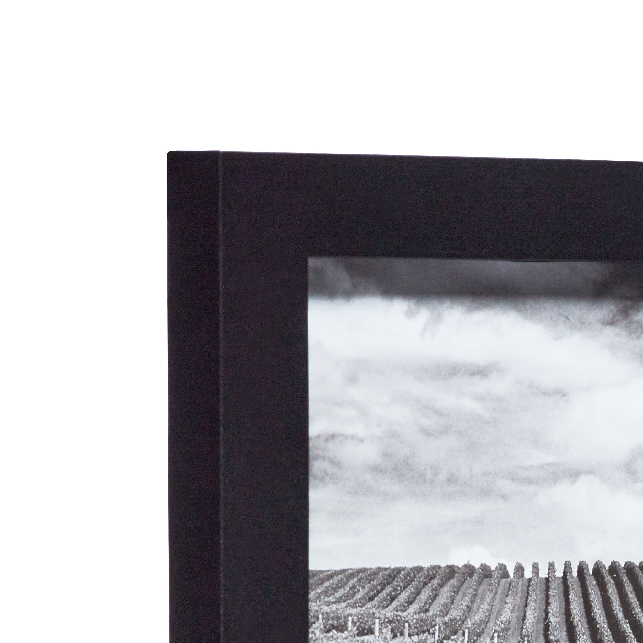 Mainstays – 4x6 Picture Frame – Black 2 Photo Hinge Linear Program Tabletop Photo Frame