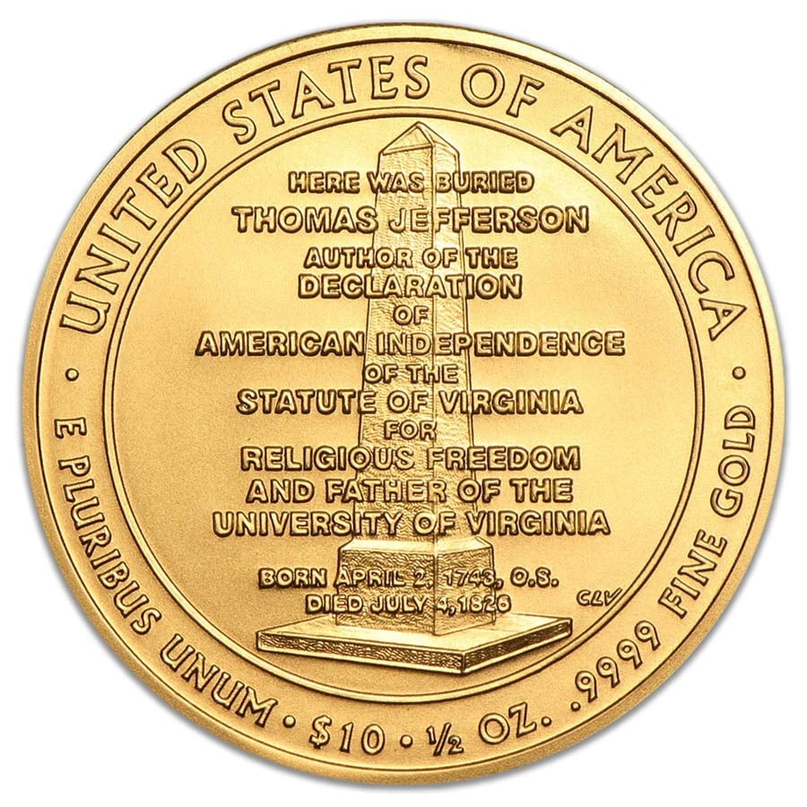 1/2 oz Gold First Spouse Coins BU/Proof Random Year In Cap