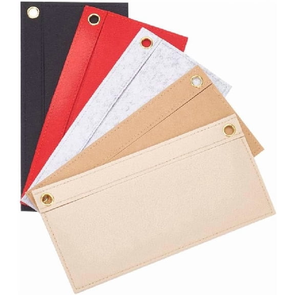5 Colors Felt Purse Organizer Insert Handbag Organizer Inside Crossbody Purse Conversion Kit Women Envelope Bag Insert Liner
