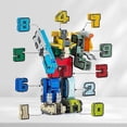thumbnail image 5 of Digital deformation toys, digital military deformation robot toys, digital learning toys, numbers 0-9, suitable for 3-6 year old boys/girls, 5 of 5