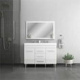 thumbnail image 3 of Alya Bath Ripley 48" Modern Wood Double Vanity with Acrylic Sink in White, 3 of 6