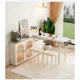 thumbnail image 3 of Aparador, mesa de comedor, armario retráctil integrado para apartamento pequeño, hogar, sala de estar, 3 of 4