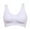 White, variant on JANDEL Breathable Sport Yoga Bras, Women Seamless Solid Bra, Fitness Bras Tops Size S-3XL
