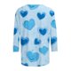 thumbnail image 5 of RKSTN Valentines 3/4 Sleeve Tops for Women Oversized Crewneck Valentine's Day Graphic Printed Short Sleeve T Shirt Womens Casual Round Neck Loose Comfy Loves Heart Print Three Quarter Sleeve Shirts, 5 of 6