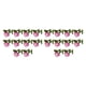thumbnail image 3 of Ramo de flores artificiales Wosthever 10 piezas Rosa oscuro, 3 of 6
