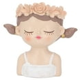 thumbnail image 2 of Maceta Con Cabeza, Maceta Para Niña, Resina, Ligera, Para Interior, 2 of 8