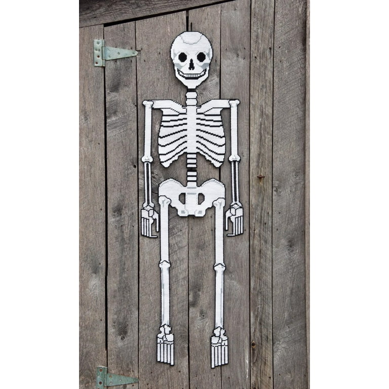 Mary Maxim Mr. Bones Skeleton Plastic Canvas Wall Hanging Kit - Walmart.com mary-maxim-mr-bones-skeleton-plastic-canvas-wall-hanging-kit-walmart-com