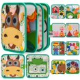 thumbnail image 1 of Silouka Montessori Busy Book para niños pequeños de 1 a 3 animales de granja, 1 of 8