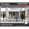 thumbnail image 7 of DuraSteel Crowd Control Stanchion Belt Barriers - Stainless Steel Stanchions with 6.5 Feet Black Retractable Belts - Heavy Duty Safety Barrier Stands & Line Dividers - 2 Set/Pack, 7 of 7