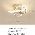 thumbnail image 3 of 2uds. Luces de techo de pasillo LED modernas Luz montada en el pasillo de la sala de estar del hogar (D), 3 of 7