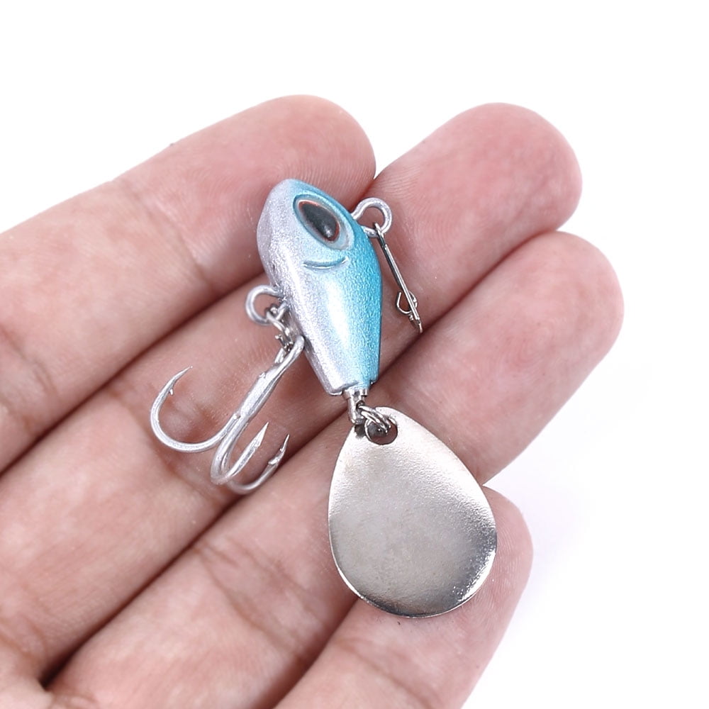 HENGJIA Fishing Lure Set Bass with Topwater Floating Rotating Tail Artificial Hard Bait Fishing Lures with Box,Fishing Lures for Bass Trout Crappie,Minnow Fishing Jigs for Freshwater Saltwater